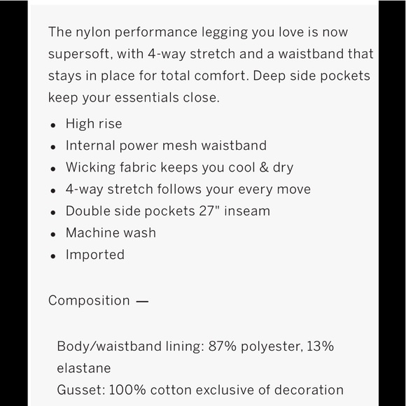 NWT Victoria’s Secret Essential Pocket Leggings in Fuchsia in Size 10 - Picture 5 of 7